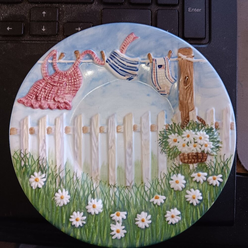 Yankee China Plate